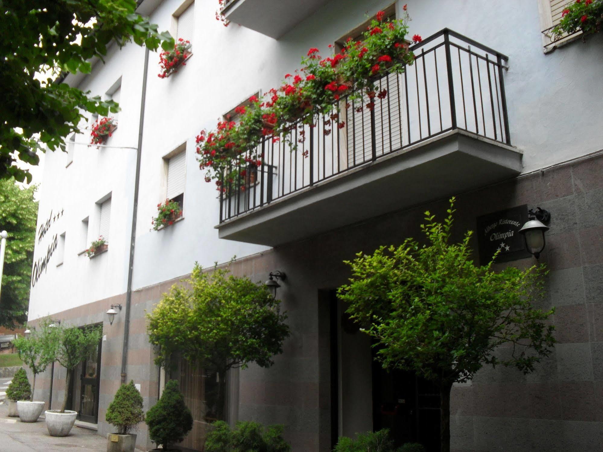 Albergo Ristorante Olimpia Abbadia San Salvator Exteriör bild